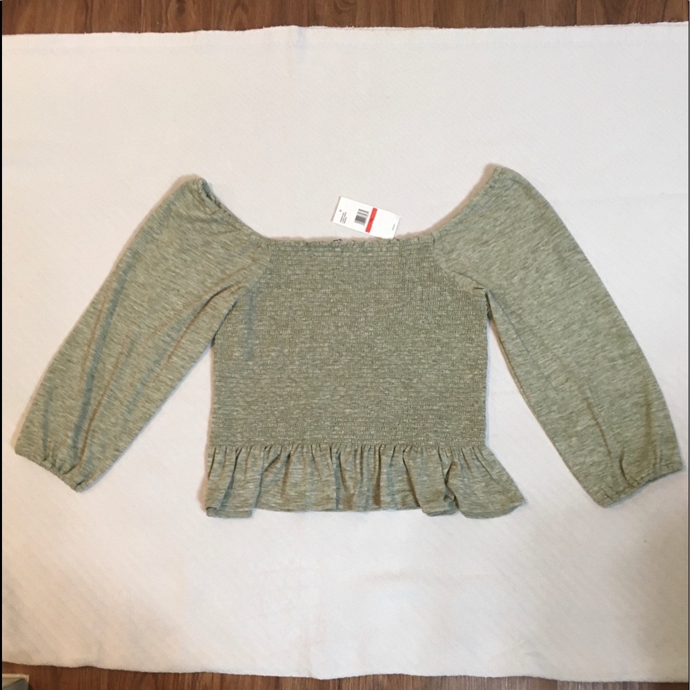 NWT Peplum Top